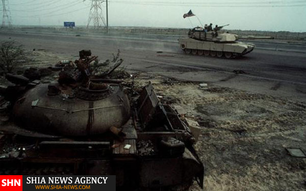 امریکا در مقابل صدام + تصاویر