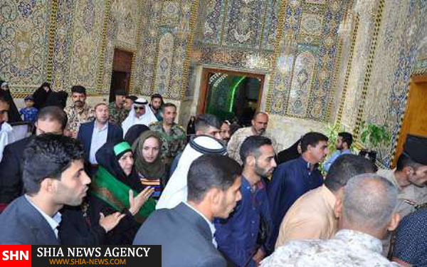 شیرزن‌ عراق به زیارت امام‌ حسین(ع) رفت+تصاویر