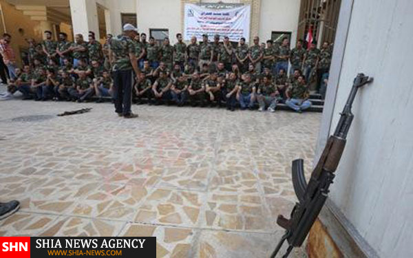 آموزش نظامی دانشجویان عراقی + تصاویر