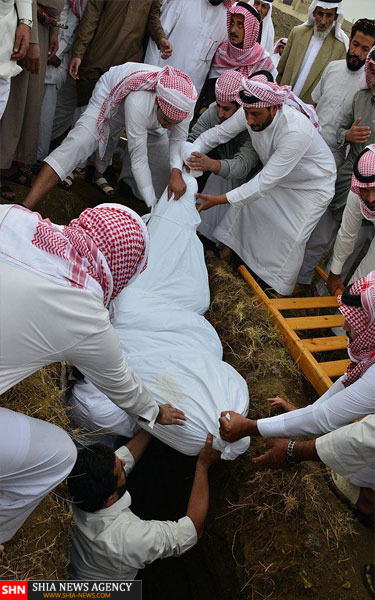 عربستان کشته های عسیر را تشییع کرد+ تصاویر