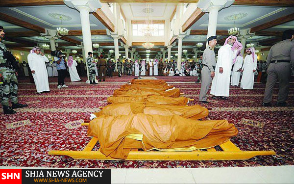 عربستان کشته های عسیر را تشییع کرد+ تصاویر