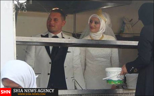 جشن ازدواج زوج ترکیه‌ای با دعوت از چهار هزار آواره سوری + تصویر