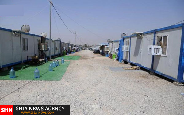 تصاویر کمپ آوارگان مسیحی در اربیل