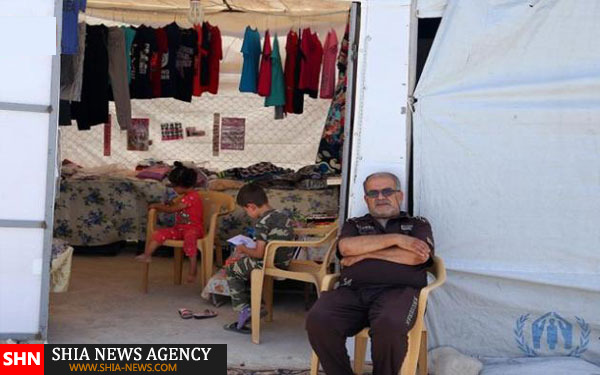 تصاویر کمپ آوارگان مسیحی در اربیل