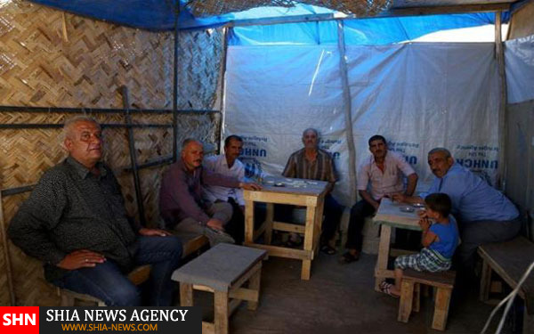 تصاویر کمپ آوارگان مسیحی در اربیل