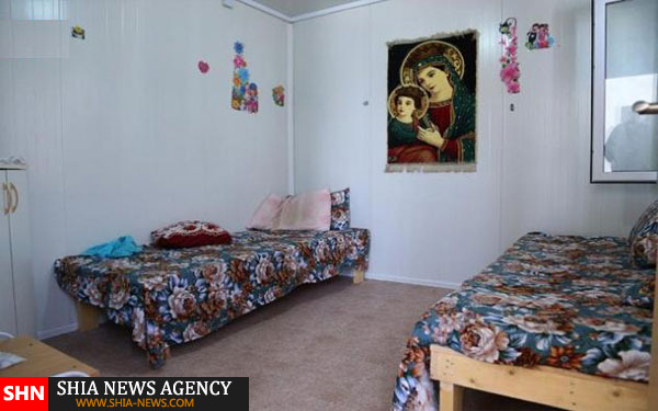 تصاویر کمپ آوارگان مسیحی در اربیل