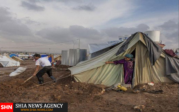 تصاویر وضعیت اسف بار آوارگان سوری