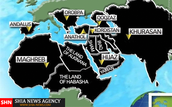 امپراطوری داعش در 2020 + نقشه