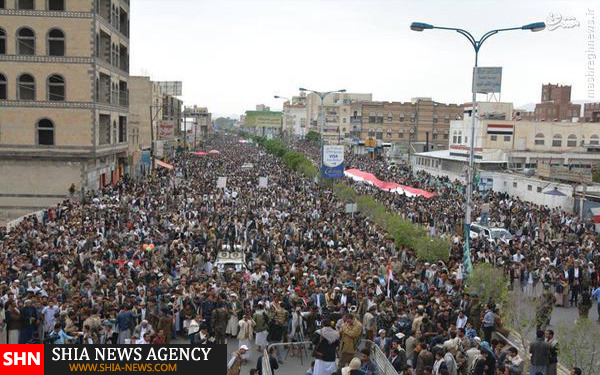 تظاهرات یمنی ها علیه آل سعود + تصاویر