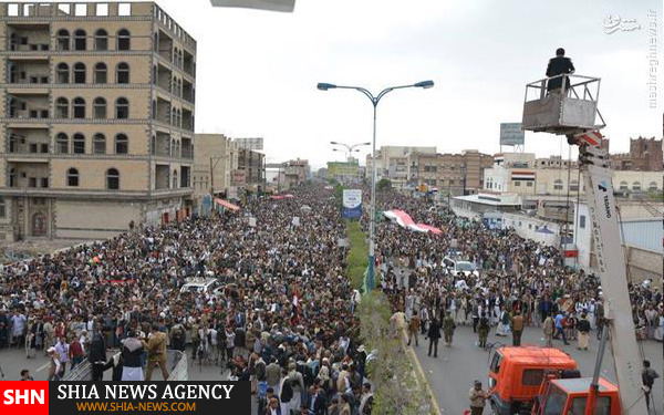 تظاهرات یمنی ها علیه آل سعود + تصاویر