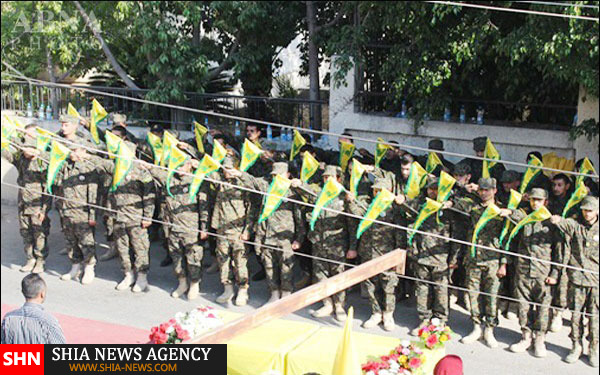 تصاویر تشییع پیکر شهید جوان حزب الله لبنان