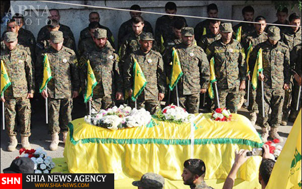 تصاویر تشییع پیکر شهید جوان حزب الله لبنان