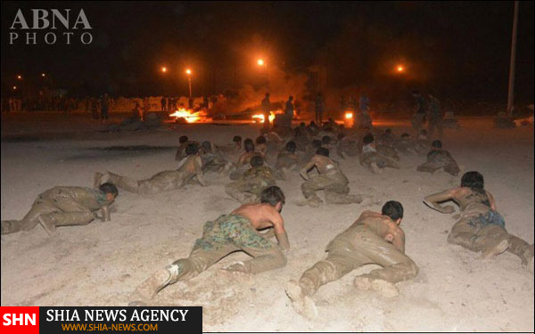 تمرین‌های سخت یگان رزمی العباس(ع) +تصاویر
