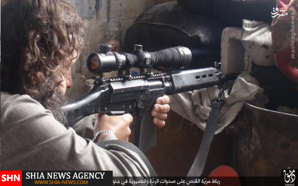 تک تیراندازان داعش در جنوب دمشق + تصاویر
