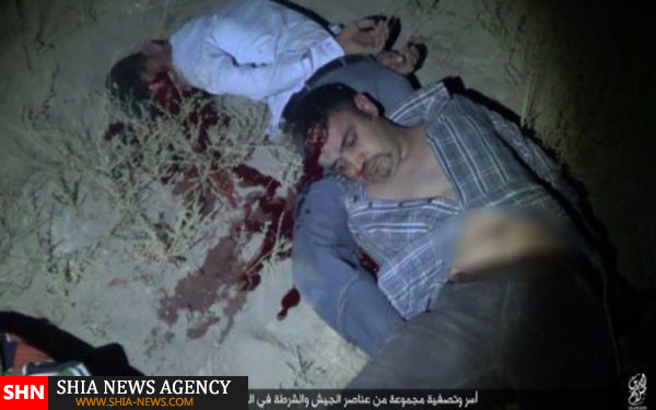 اعدام اسرای ارتش عراق توسط داعش در صلاح الدین +تصاویر(+18)