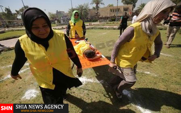تصاویر مانور آمادگی مقابله با داعش در بغداد