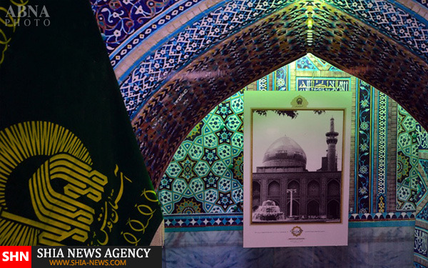 قاب عکس‌های تاریخی حرم مطهر امام رضا(ع) چشم نواز مسافران مترو شد + تصاویر