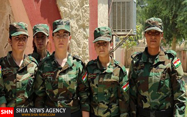 تشکیل ارتش زنان ایزدی بر علیه داعش+تصاویر