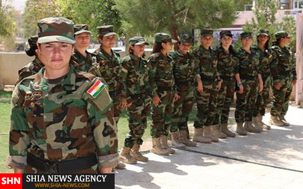 تشکیل ارتش زنان ایزدی بر علیه داعش+تصاویر