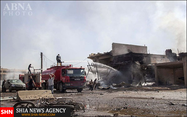 حمله انتحاری داعش به مقر نیروهای نظامی کُرد در قامشلی + تصاویر