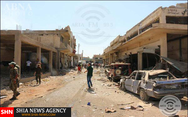 حمله انتحاری داعش به مقر نیروهای نظامی کُرد در قامشلی + تصاویر