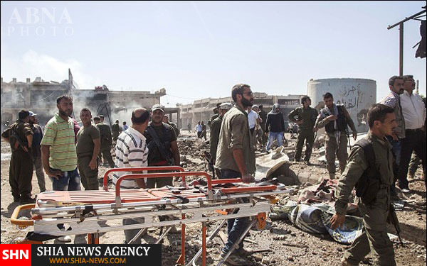 حمله انتحاری داعش به مقر نیروهای نظامی کُرد در قامشلی + تصاویر