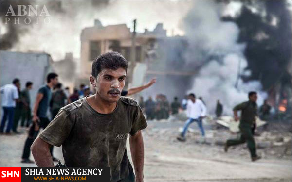 حمله انتحاری داعش به مقر نیروهای نظامی کُرد در قامشلی + تصاویر