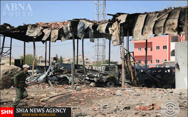 حمله انتحاری داعش به مقر نیروهای نظامی کُرد در قامشلی + تصاویر