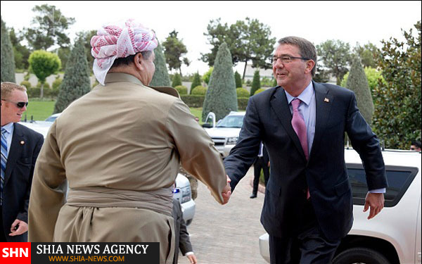 تصاویر دیدار کارتر با مسعود بارزانی در کردستان عراق