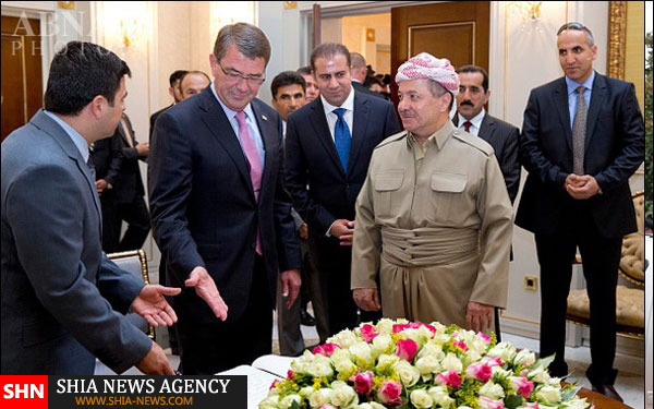 تصاویر دیدار کارتر با مسعود بارزانی در کردستان عراق