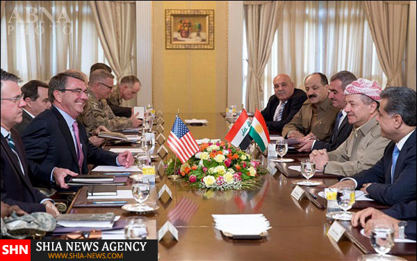 تصاویر دیدار کارتر با مسعود بارزانی در کردستان عراق