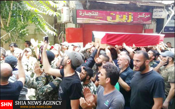 تشییع پیکر شهید سوری مدافع حرم حضرت زینب(س) + تصاویر