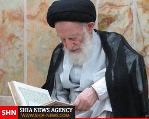 حضور آیت الله شبیری زنجانی بر سر مزار پدرشان + تصاویر حضور آیت الله شبیری زنجانی بر سر مزار پدرشان + تصاویر