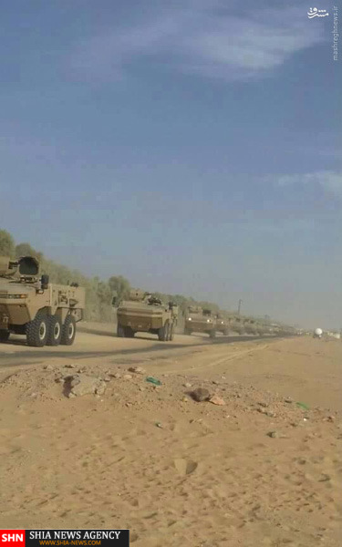 ارسال سیل تسلیحات سعودی به یمن+تصاویر