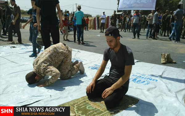 قطع جاده فرودگاه دمشق توسط شیعیان