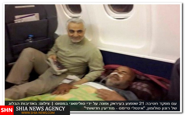 تصاویر استثنایی قاسم سلیمانی در روزنامه های اسرائیل