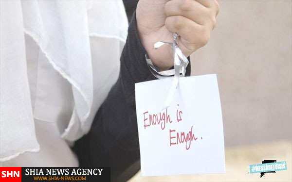 کمپین هنری مسلمانان لندن علیه داعش+ تصویر