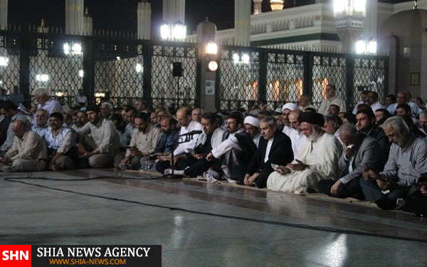 نوای یارب یارب در بین الحرمین مدینه منوره+ تصاویر