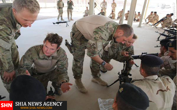 آموزش ارتش عراق توسط مستشاران خارجی+تصاویر
