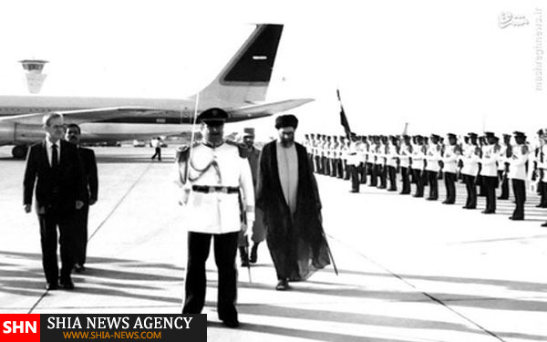 سفر آیت‌الله خامنه‌ای به سوریه+ تصاویر