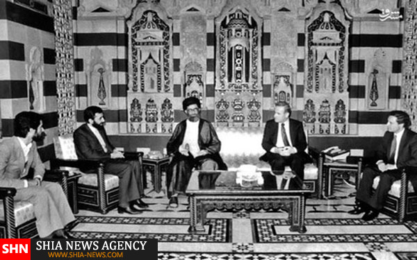 سفر آیت‌الله خامنه‌ای به سوریه+ تصاویر