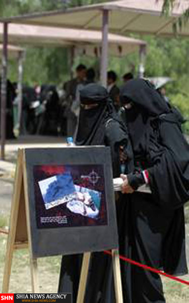 نمایشگاه عکس جنایات عربستان و امارات در صنعا +تصاویر