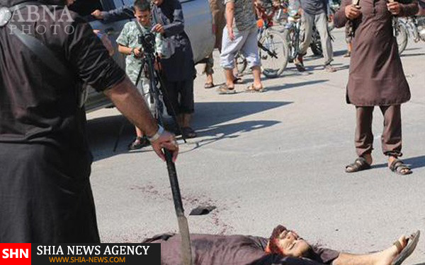 مجازات دردناک داعش برای یک مرد سوری + تصاویر (18+)