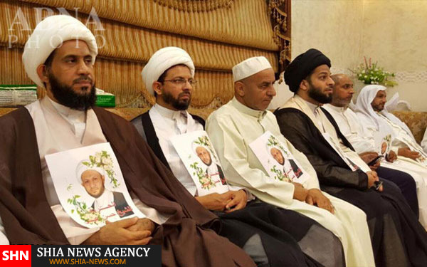 همبستگی با روحانی بازداشت شده بحرینی در منزلش + تصاویر