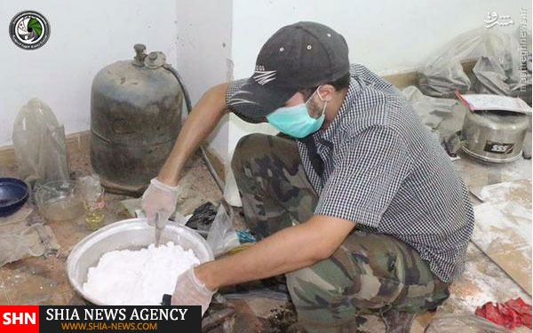 کارگاه ساخت خمپاره در دمشق+تصاویر