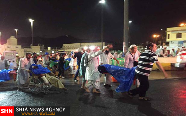 تصاویر امداد رسانی به مجروحان سقوط جرثقیل در مکه تصاویر امداد رسانی به مجروحان سقوط جرثقیل در مکه