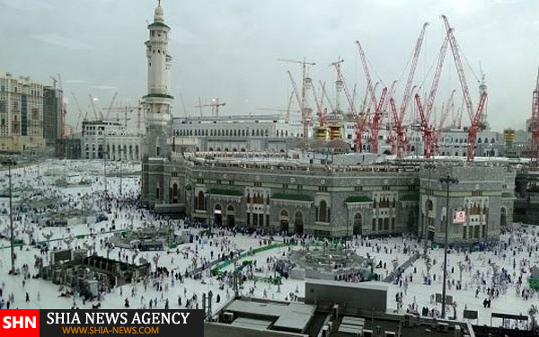 تصاویر سایه مرگبار آل سعود در مسجد الحرام