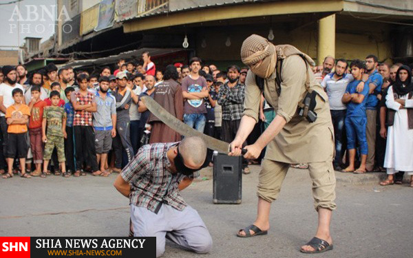 اعدام دسته جمعی داعش در شهر موصل + تصاویر (18+)