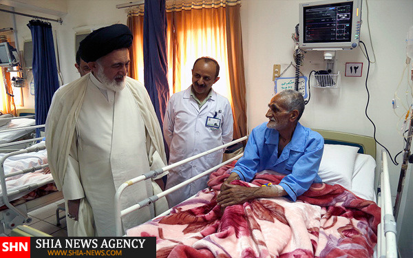 عيادت سرپرست حجاج ايراني از مصدومان حادثه مكه + تصاویر