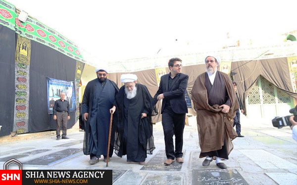 تصاویر حضور آیت الله صافی در امامزاده موسی مبرقع(ع) تصاویر حضور آیت الله صافی در امامزاده موسی مبرقع(ع)